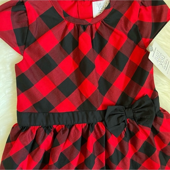 Carter's Toddler Girl Plaid Holiday Dress - Picture 4 of 4